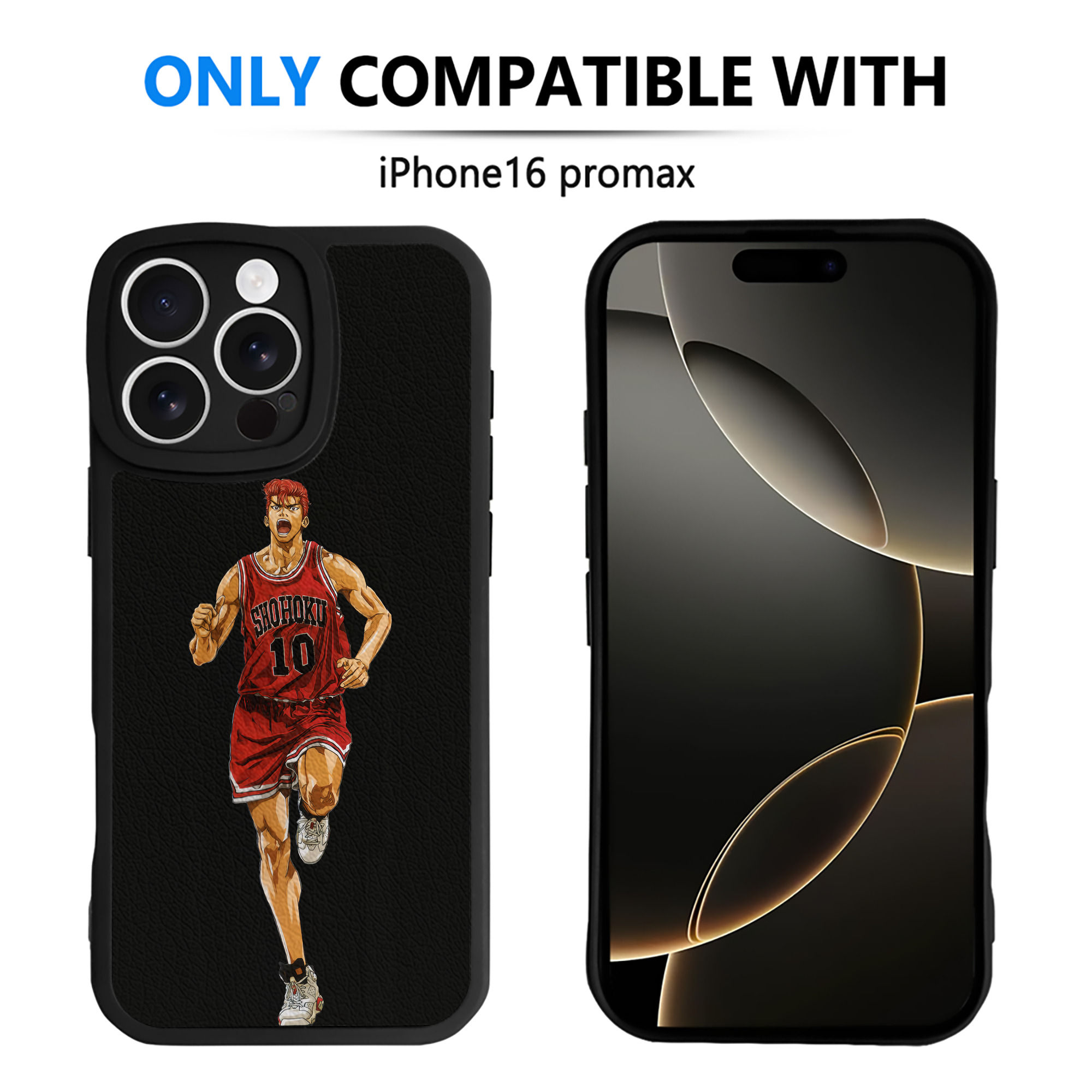 （画像用） SLAM DUNK／スラムダンク 【iPhone 16シリーズ対応】シリコンスマホケース（レザー調） 材質：シリコン